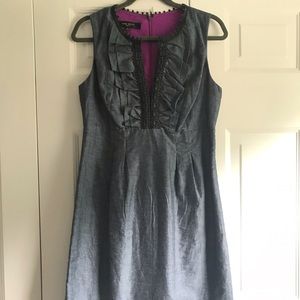Nine West Ruffle-top Shift Dress